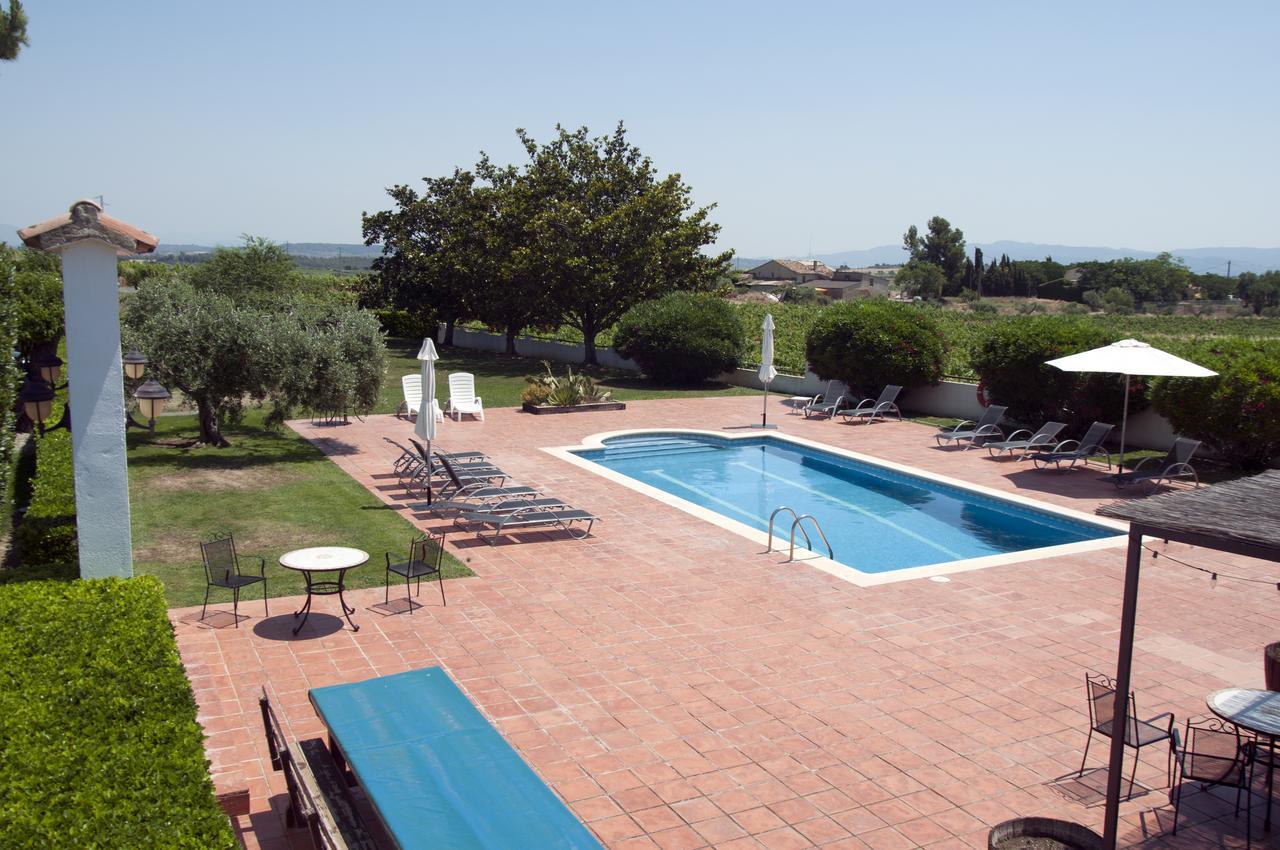 Hotel Rural Cal Ruget Vilobi Del Penedes Exteriér fotografie